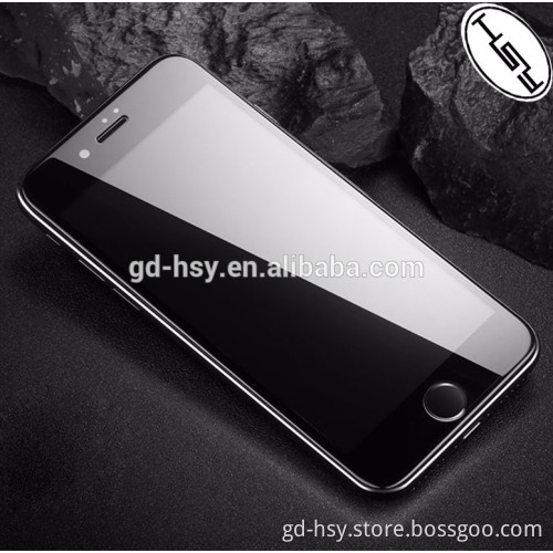 For Apple iPhone 7 Mobile Accessories & Parts 3D Curved Glass 0.26mm Full Cover Tempered Glass Screen Protector No Bubble
